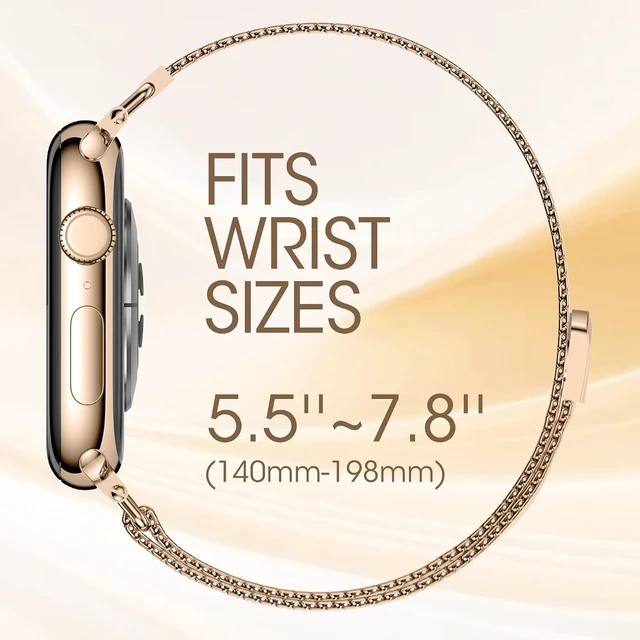 Alt view image 5 of 7 - 14MM Ultra-Slim Milanese Loop for Watch Band for Women 42mm 38mm