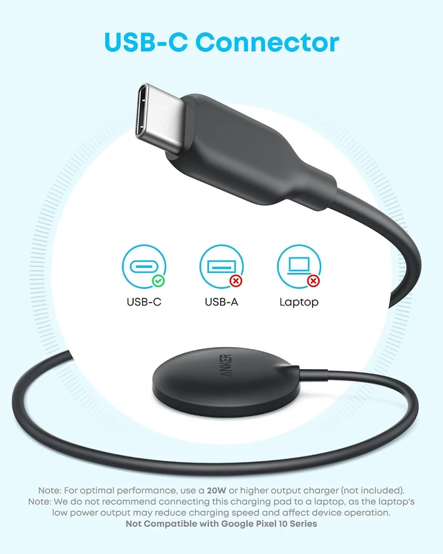 Alt view image 6 of 6 - Zolo MagSafe-Compatible Wireless Charger with Qi2 15W Fast Charging