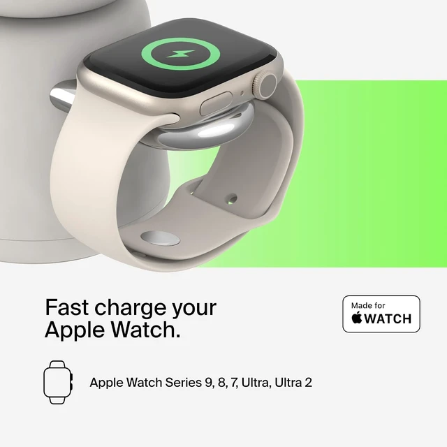 Alt view image 4 of 7 - Qi2 15W Wireless Charging Dock 2 in 1 Fast iPhone Charger