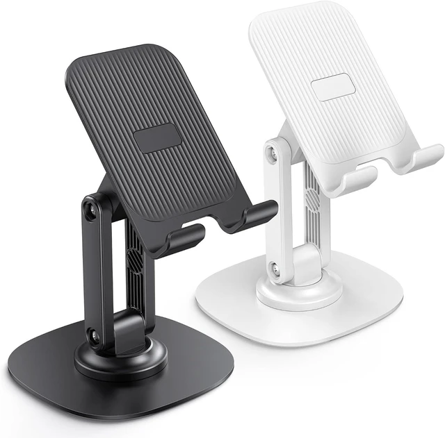Main image of Cell Phone Stand for Desk 2 Pack Adjustable Foldable Phone Holder