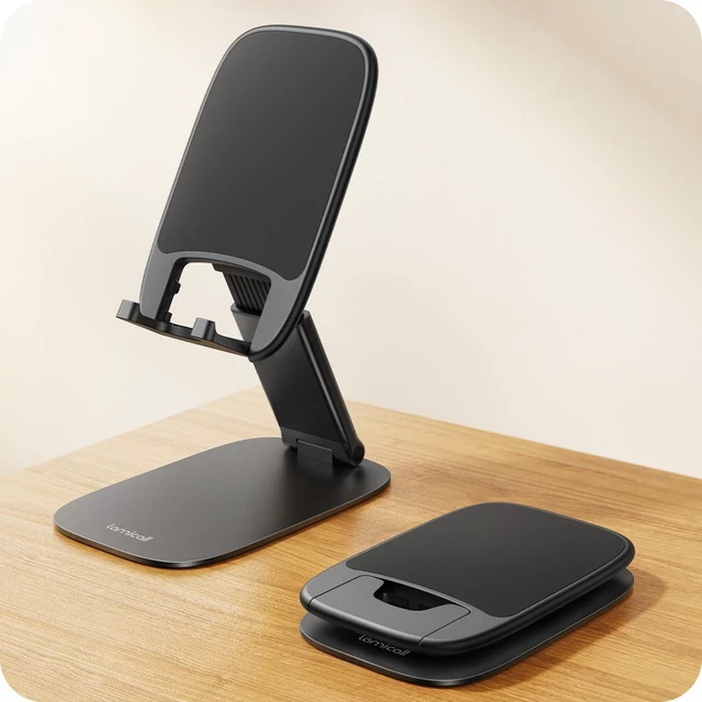 Main image of Ultra-Thin Foldable Cell Phone Stand for Desk