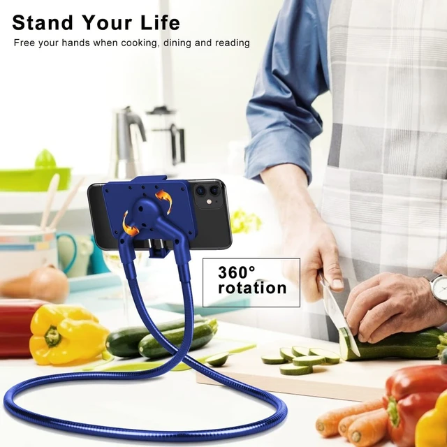 Alt view image 2 of 6 - Cell Phone Holder Universal Lazy Bracket DIY Mobile Phone Stand