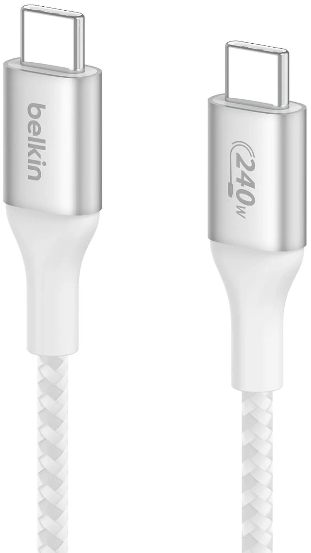 Main image of USB C to USB C 240W Braided Cable 3.3ft Fast iPhone Charger Cord