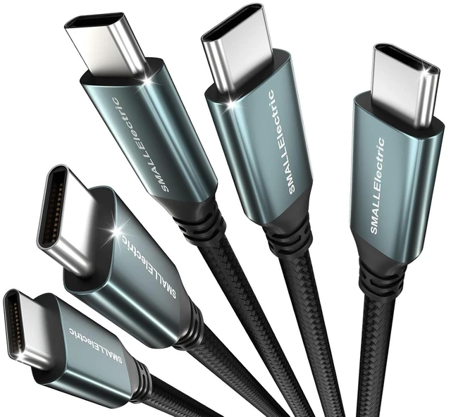 Main image of USB C to USB C Charging Cable 5Pack 60W Type C Fast 6ft Long Charger Cord for iPhone 16/16 Plus/16 Pro Max/iPhone 15/15 Plus/ 15 Por Max Mac Book/iPad/Android Samsung Galaxy S22 S23