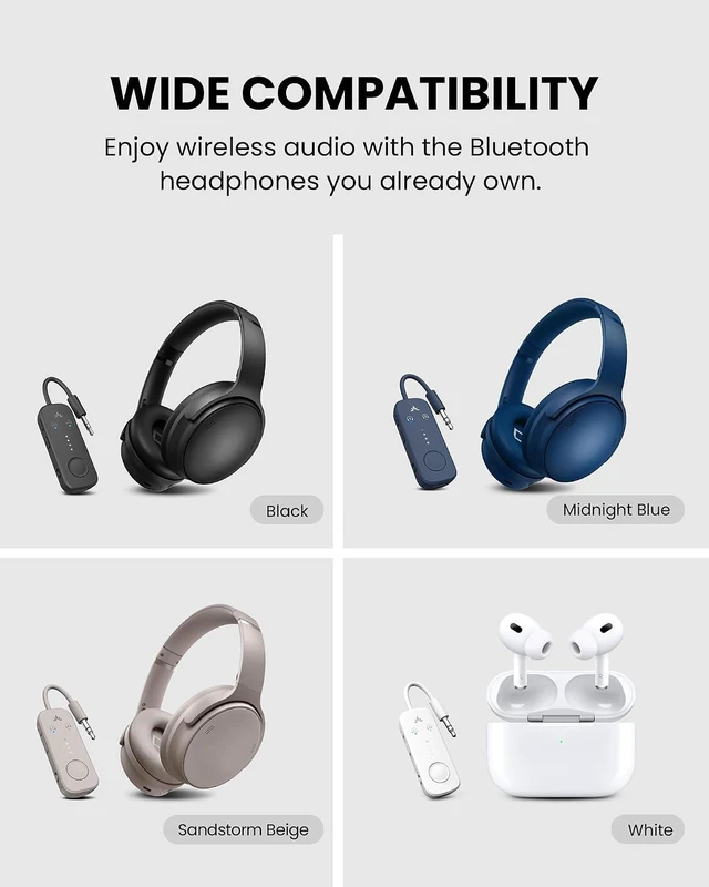 Alt view image 7 of 7 - Relay - Airplane Bluetooth Adapter for 2 AirPods or Headphones