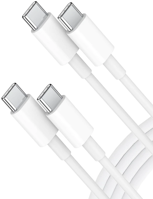 Main image of USB C to USB C Charging Cable Fast Charger 60W 2Pack 3.3 ft Type C Cord