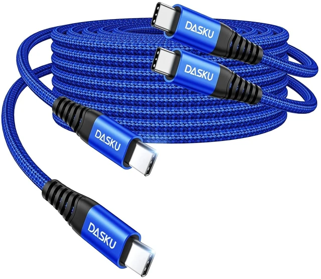 Main image of USBC to USBC Cable 3FT 2Pack USB C Cable Fast Charging 60W USB C to C Cable