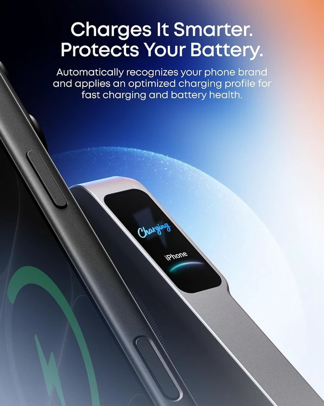 Alt view image 7 of 7 - MagGo 2 Pro Power Bank Qi2.2 25W 10000mAh Magnetic Portable Charger