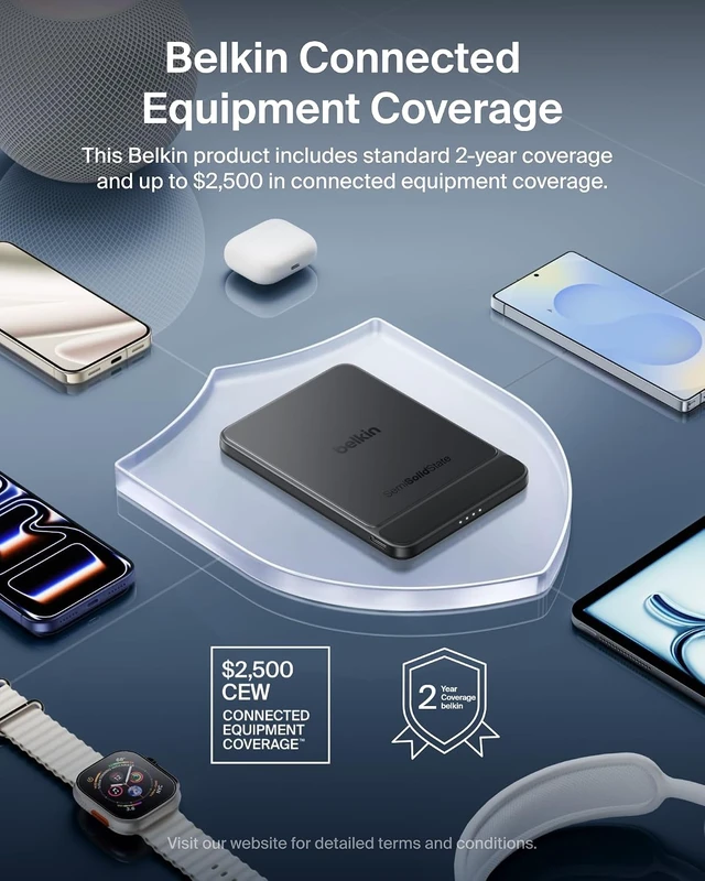 Alt view image 7 of 7 - 5000mAh Magnetic Power Bank 5K Qi2 15W Wireless Charger for Travel