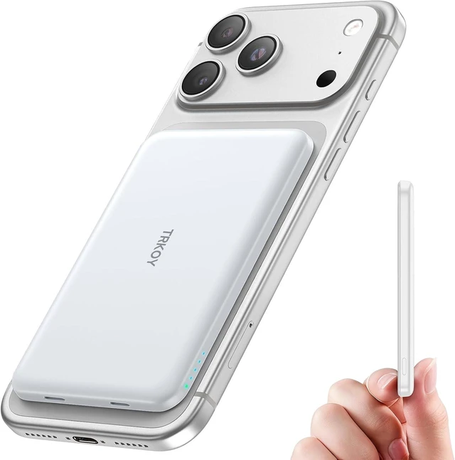 Main image of for Magsafe Portable Charger 5000mAh Slim Wireless Magnetic Power Bank