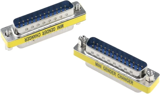 DB25 25 Pin Gender Changer D-SUB 25Pin Coupler Serial Cable - Newegg.com