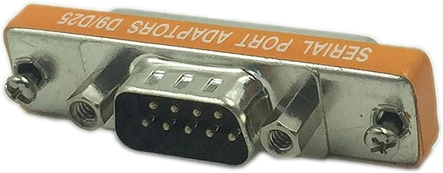 Main image of LEMENG DB9 Male to DB25 Female Mini Serial Port Cable Adapter Gender Changer