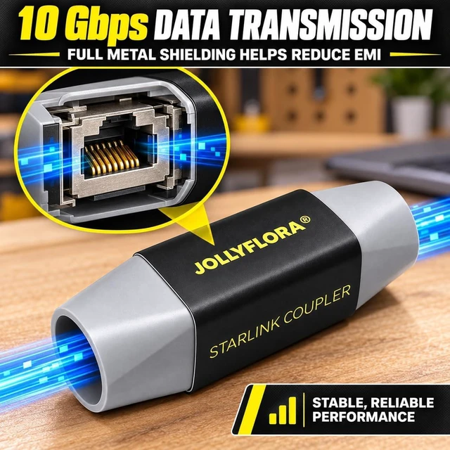 Alt view image 4 of 7 - Starlink Cable Coupler for Starlink Gen 3/Gen 4/ Mini