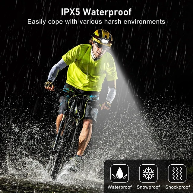 Alt view image 7 of 7 - LED Headlamp Rechargeable 2000L Super Bright Headlight Flashlight