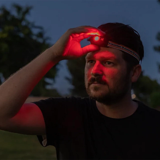 Alt view image 2 of 7 - Night Vision Red LED Headlamp for Astronomy and Camping