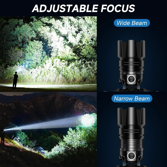 Alt view image 5 of 7 - 2Pack Headlamp Rechargeable 99000 LM Super Bright LED Head Lamp with 3 Modes 90° Adjustable Head Lights for Forehead 20+Hrs Runtime & IPX6 Waterproof HeadLamps for Camping Running