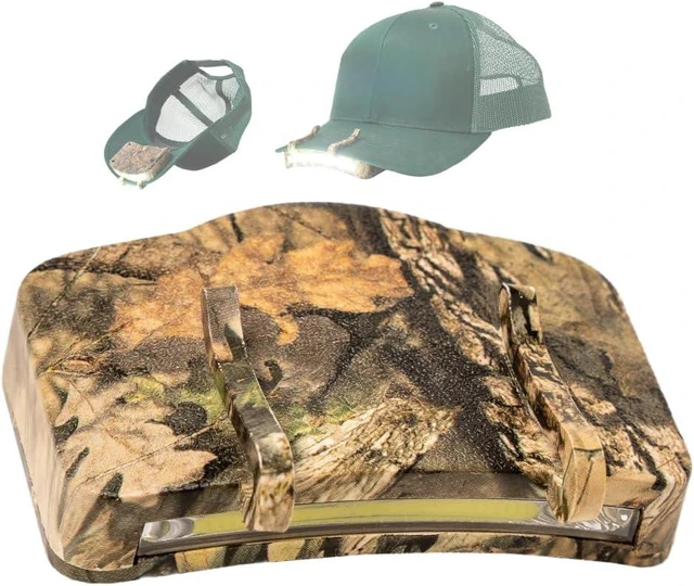 Main image of Night Vision Cap Light Clip On Cap Light Powered by AAA Dual LED Modes Cap Flashlight and Hat Light for Billed Hats Camping Hunting Fishing Hiking Walking Repairs & Outdoor