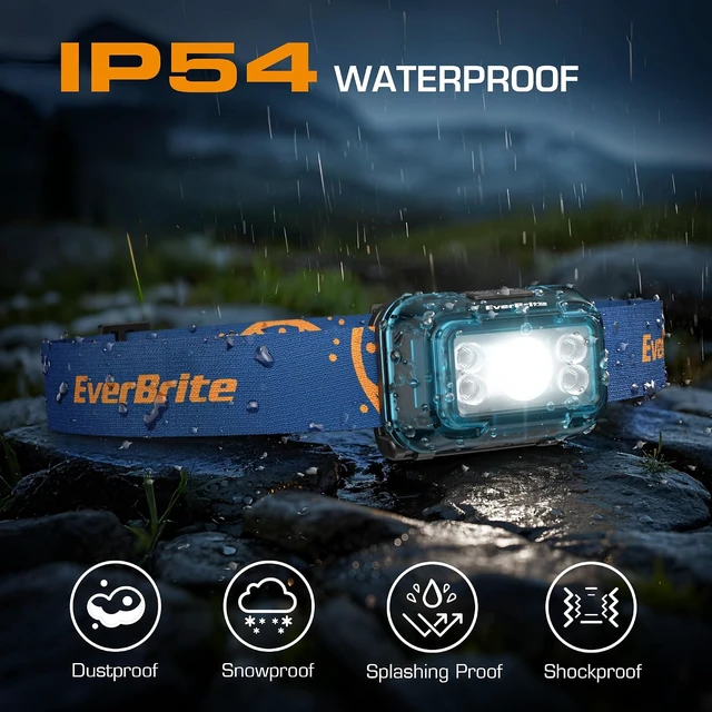 Alt view image 5 of 7 - Rechargeable Headlamp 2 Pack Head Lamp for Kids & Adults