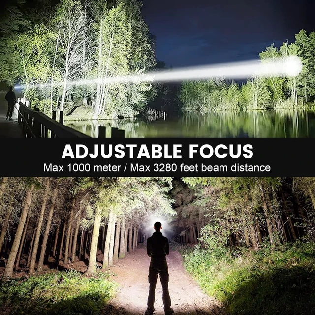 Alt view image 4 of 7 - Headlamp Rechargeable 99 000LM Super Bright 2pack LED Head Lamp with 3 Modes 90°Adjustable Head Lights for Forehead IPX6 Waterproof HeadLamps for Camping Hiking (2)