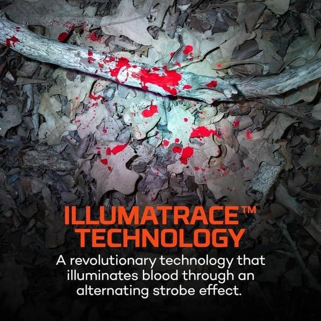 Main image of IllumaTrace Blood Tracker Headlamp Rechargeable Hunting Light