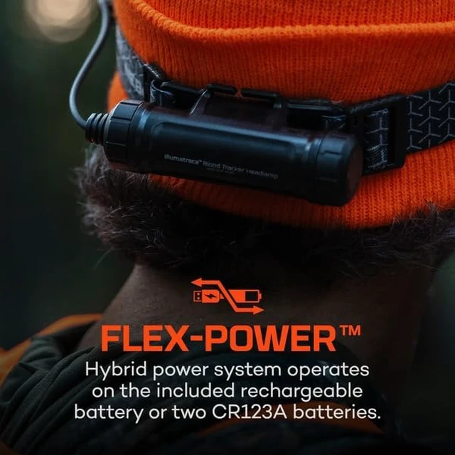 Alt view image 3 of 6 - IllumaTrace Blood Tracker Headlamp Rechargeable Hunting Light