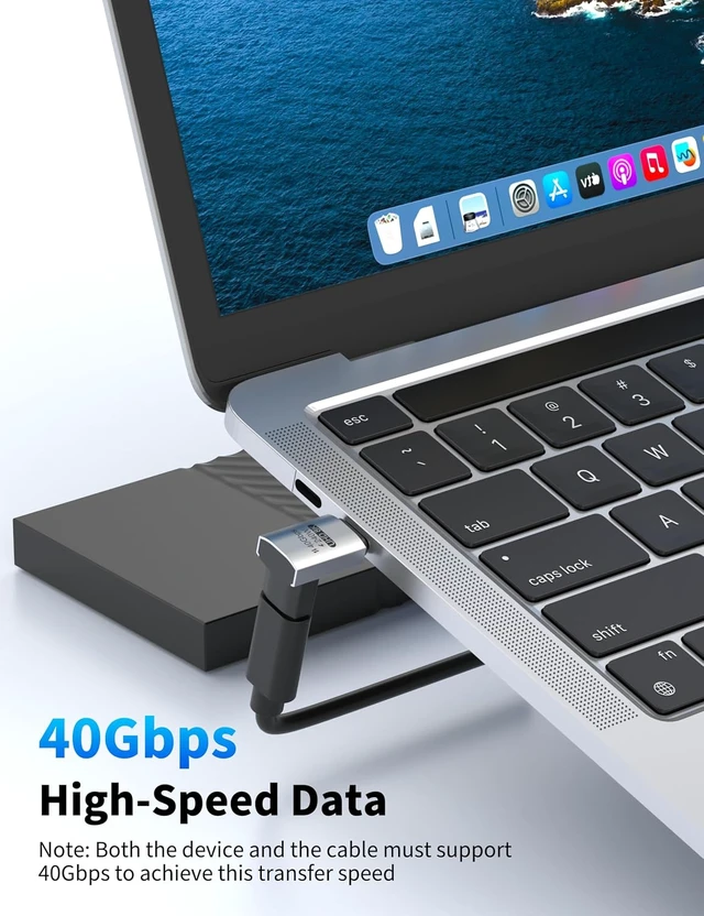 Alt view image 3 of 6 - 90 Degree USB C Adapter 3-Pack Right Angle USB C Male to Female Adapter