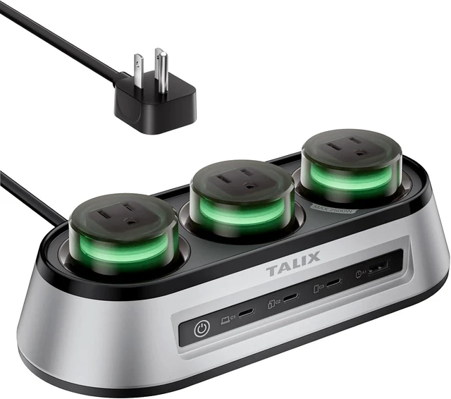 Main image of 150W GaN Desktop Charging Station 7-in-1 Desktop Charger RGB