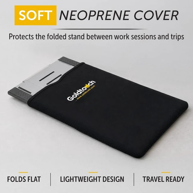 Alt view image 6 of 7 - Go! Travel Laptop and Tablet Stand Aluminum Laptop Riser
