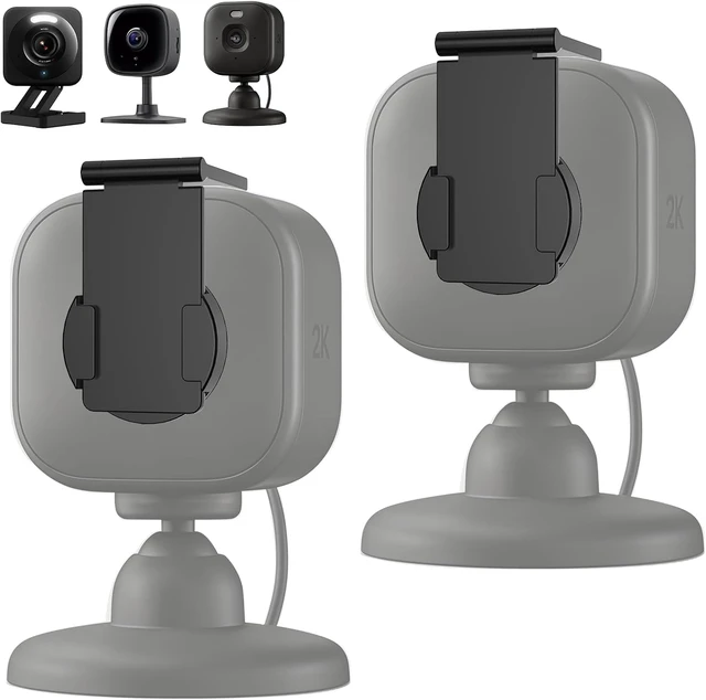 Main image of Privacy Lens Cover for Ring/Blink/Tapo/Eufy Indoor Cameras 2-Pack Black