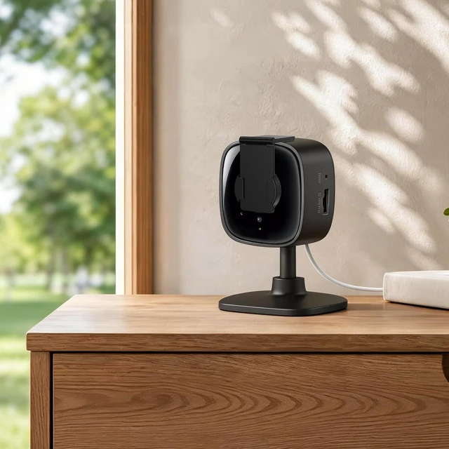 Alt view image 7 of 7 - Privacy Lens Cover for Ring/Blink/Tapo/Eufy Indoor Cameras 2-Pack Black