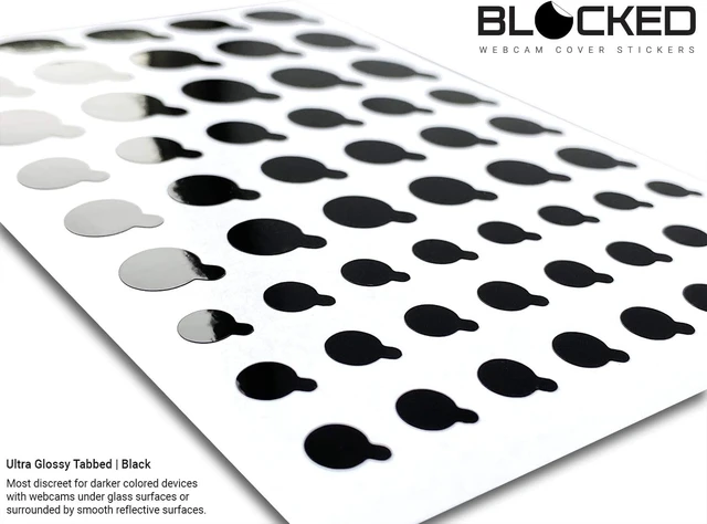 Alt view image 5 of 7 - The Original Vinyl Webcam Cover Stickers