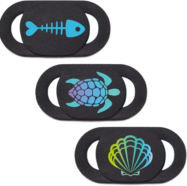 Main image of Webcam Cover Camera Cover Slide for Laptop Privacy 3 Pack Ocean
