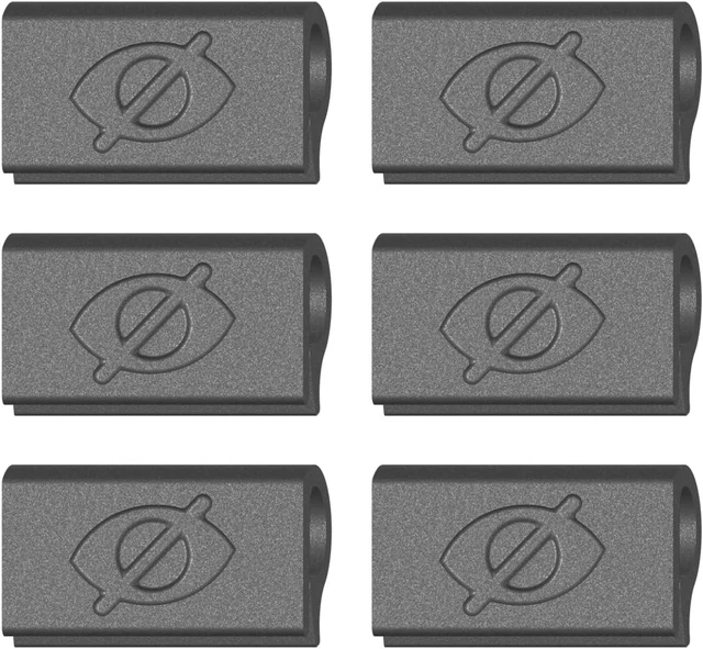 Main image of Webcam Cover Slide for Laptop Clip-On Thin Flexible Push-On Camera Cover for MacBook PC & Chromebook No Adhesive No Residue Made in the USA 6 Pack
