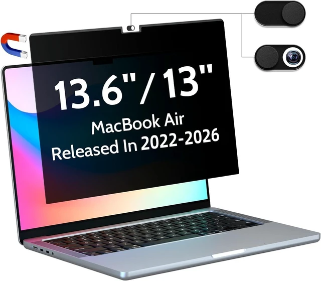 Main image of Magnetic Privacy Screen for Macbook Air 13.6 Inch/13 Inch
