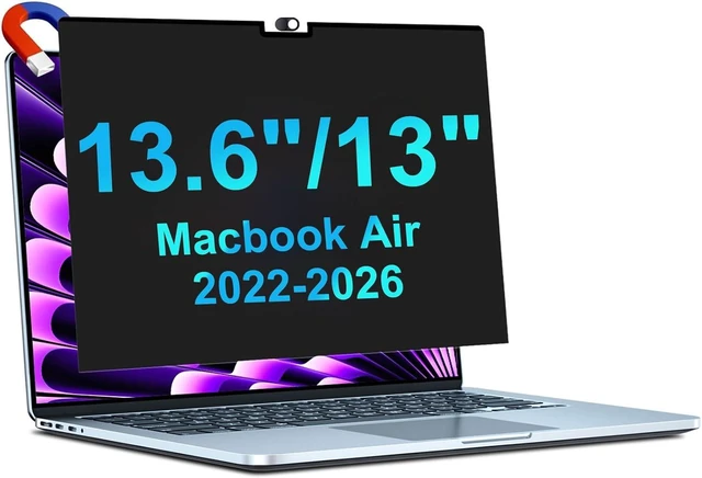 Main image of Magnetic Privacy Screen for MacBook Air 13.6/13 Inch(2022-2026 M2-M5)