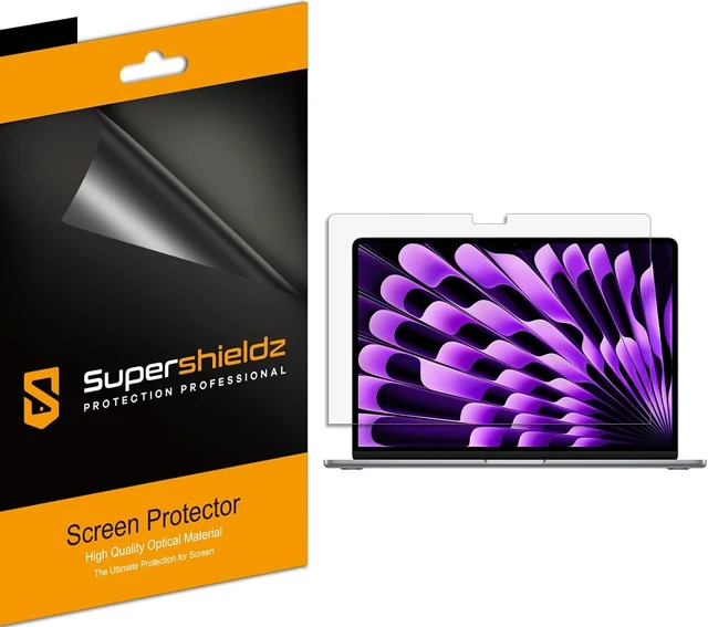 Main image of (3 Pack) Anti-Glare (Matte) Screen Protector Designed for Macbook Air 15 inch (M5/M4/M3/M2 Chip 2023-2026)