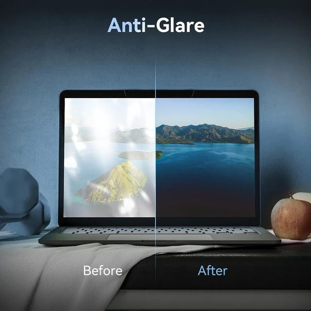 Alt view image 6 of 7 - Magnetic Laptop Privacy Screen 14 inch 16:10 Aspect Removable Anti Glare Protector Blue Light Privacy Screen Filter Filter Shield Compatible with HP//////Thinkpad Envy