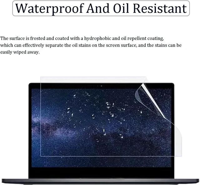 Alt view image 4 of 7 - 2 Pack 15.6 inch Anti Glare Screen Protector for HP 15.6 Laptop /HP Envy x360 /Pavilion /Probook /EliteBook /OMEN /Chromebook HP 15-eg 15-eh 15-er 15-dw 15-dy 15-ef 15-ee 15-ed 15t 15z 15m Laptop