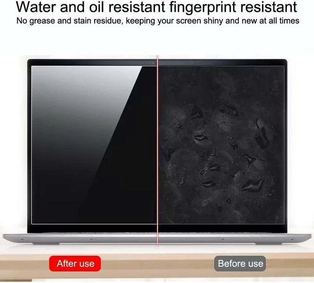 Alt view image 6 of 7 - 15.6 inch Laptop Screen Protector(345x194/WxH) Scratch-Resistant Computer Screen Blue Light Blocker Ultra Clear/Anti Fingerprint for 15.6 HP//Sony/////Toshiba (15.6 inch)