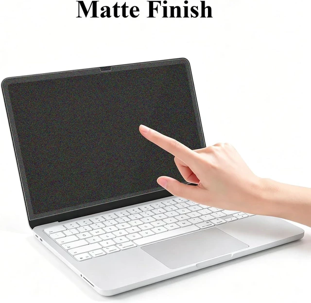 Alt view image 4 of 7 - 2 Pack Matte Screen Protector for 2026 MacBook Neo 13-Inch A18 Pro Anti Glare Filter Eye Protection Anti-Scratch Film Anti Blue Light