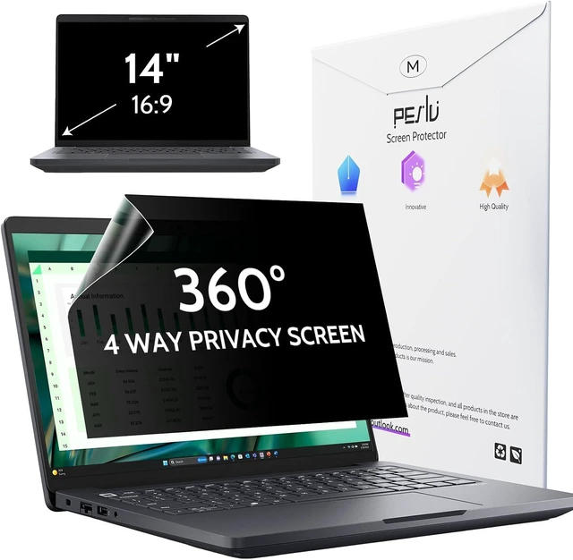 Main image of 360° Privacy Screen for Laptop 14 Inch 16:9 Aspect Ratio