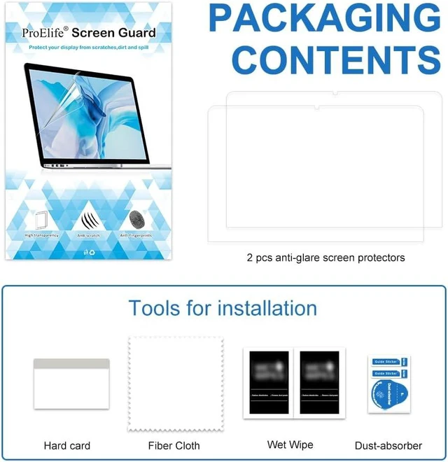 Alt view image 3 of 7 - 2-Pack Screen Protector for MacBook Neo 13 inch A3404 HD Clear