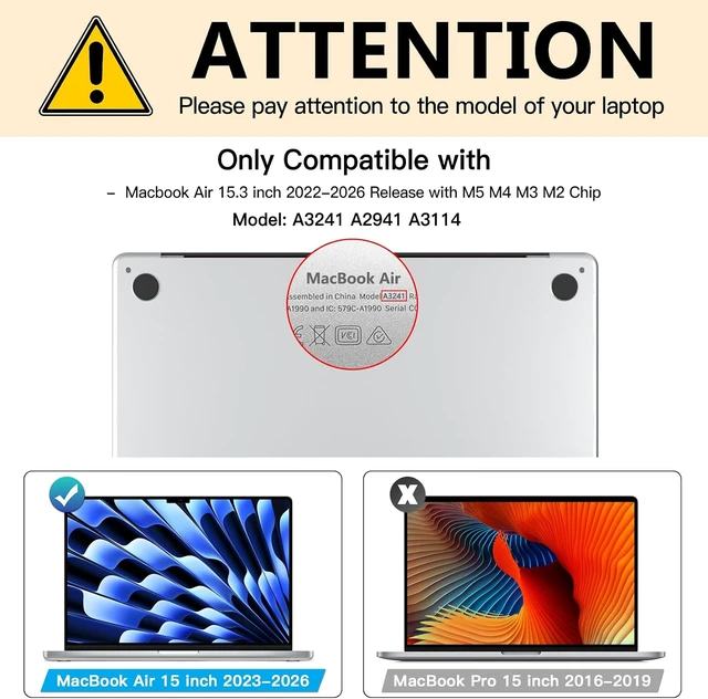 Alt view image 7 of 7 - Macbook Air 15 inch Screen Protector
