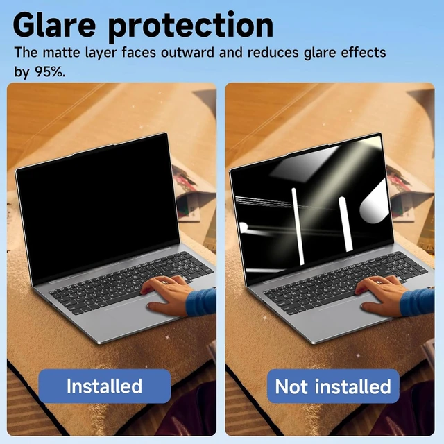 Alt view image 4 of 7 - Laptop Privacy Screen 16 Inch