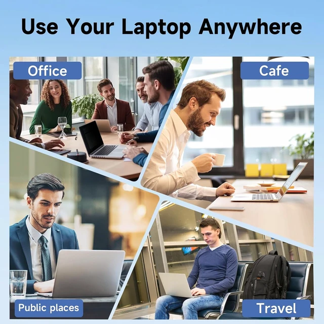 Alt view image 7 of 7 - Laptop Privacy Screen 16 Inch