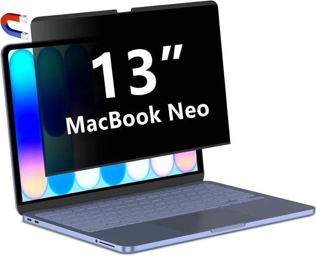 Main image of Magnetic Privacy Screen Protector for MacBook Neo 13-inch (2026 A18 Pro)