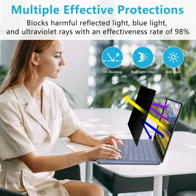 Alt view image 6 of 7 - Magnetic Privacy Screen Protector for MacBook Neo 13-inch (2026 A18 Pro)