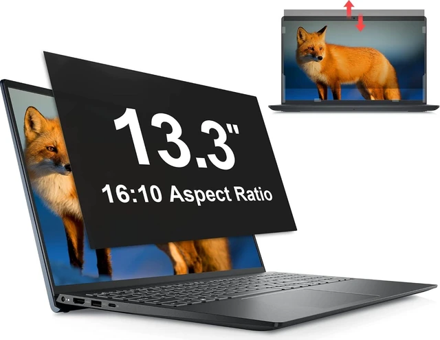 Main image of Laptop Privacy Screen 13.3 Inch 16:10 Aspect Ratio - Compatible with Hp Thinkpad Envy Xps Anti Blue Light Glare Filter Removable Laptop Screen Privacy Shield 13.3 in Anti-Scratch Screen Protector
