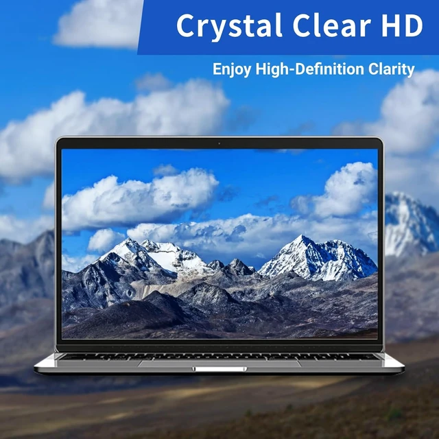 Alt view image 4 of 6 - 2Pcs Anti Glare Blue Light Laptop Screen Protector 14 Inch 16:9 Tablet