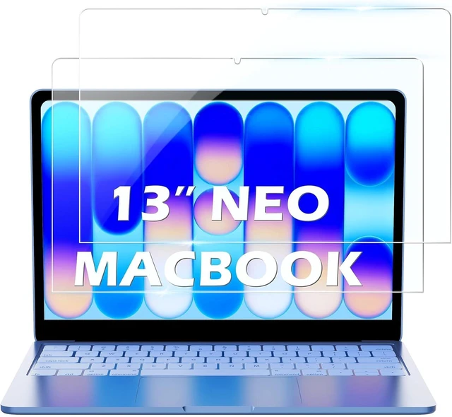 Main image of 2Pack Screen Protector for MacBook Neo 13-inch Laptop 2026 9H Hardness Transparent Tempered Glass Scratch-Resistant HD Screen Protector